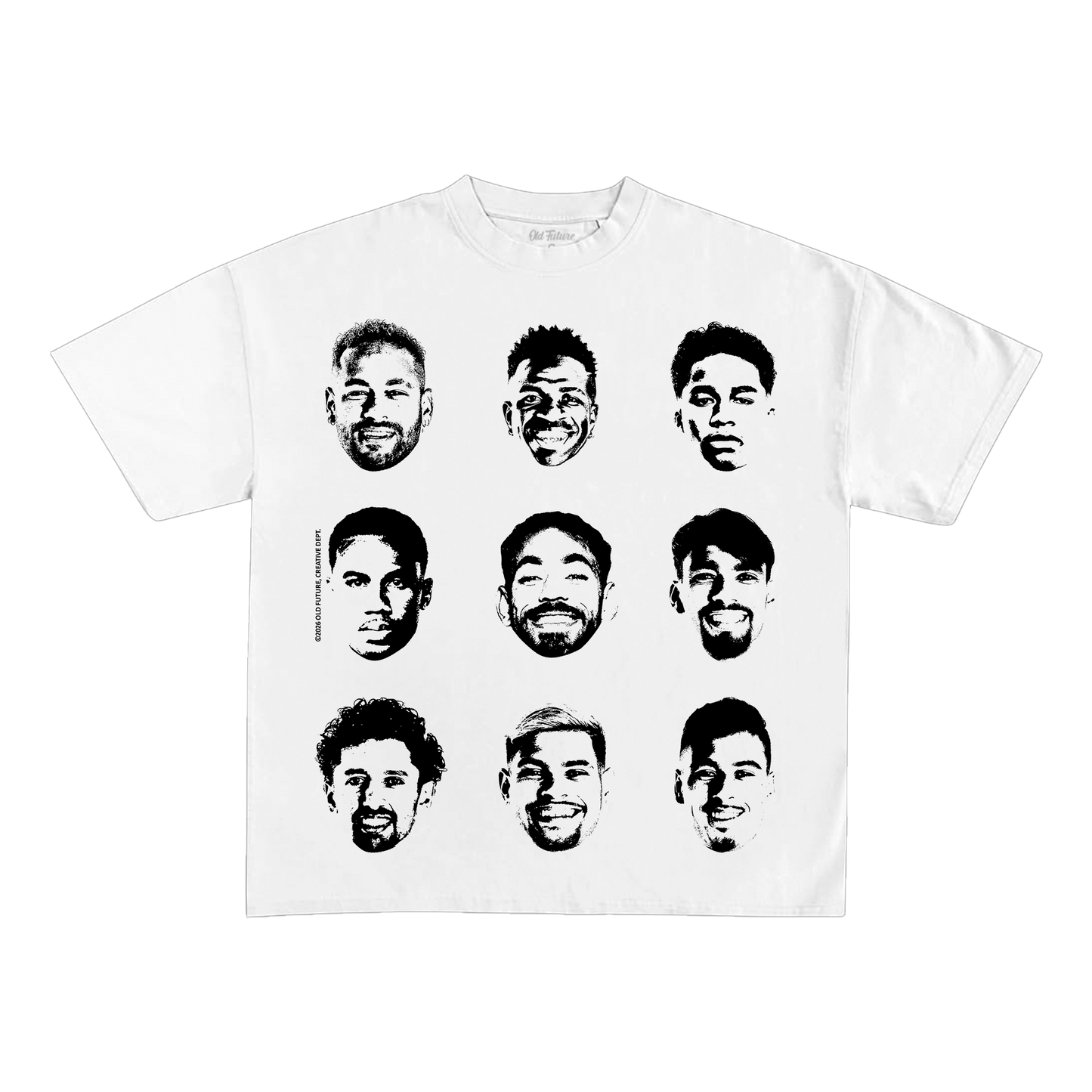 Camiseta Oversized Brasil Icons