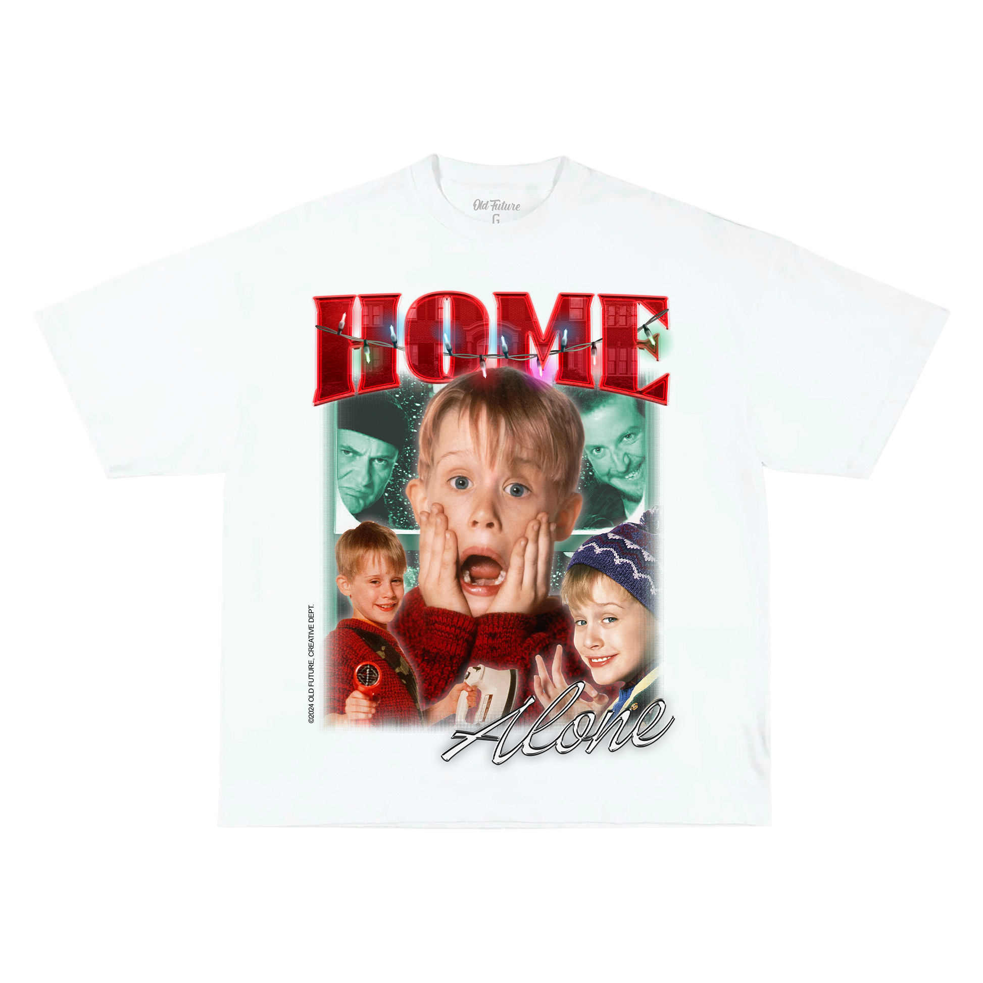 Camiseta Home Alone Oversized