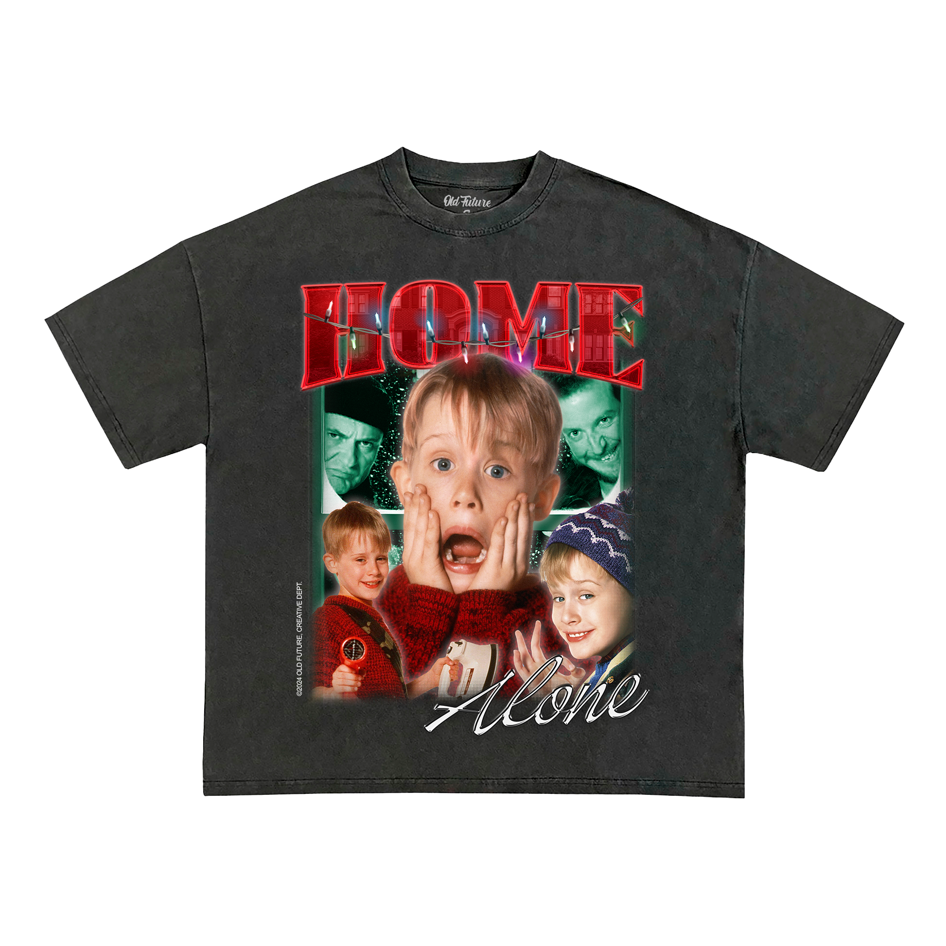 Camiseta Home Alone Oversized