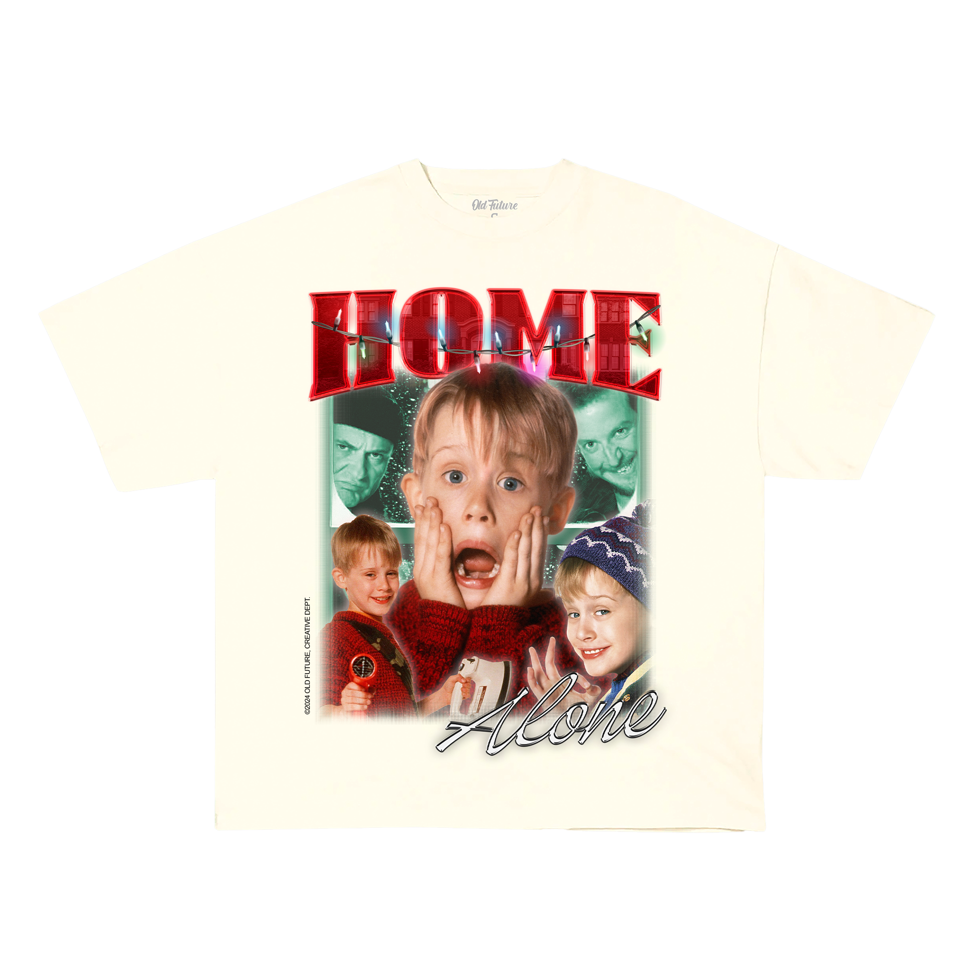 Camiseta Home Alone Oversized