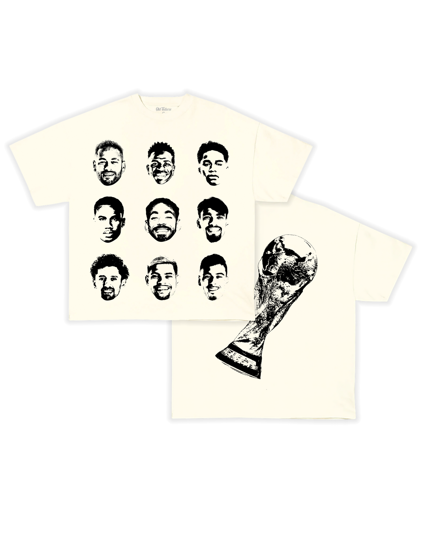 Camiseta Oversized Brasil Icons